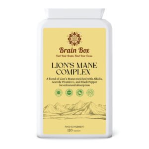 Lions Mane Extract with Acerola & Black Pepper 120 Capsules