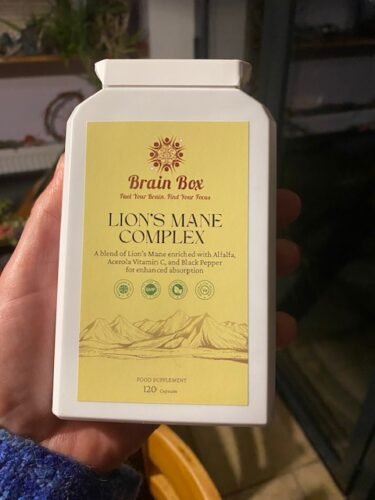 Lions Mane Extract with Acerola & Black Pepper 120 Capsules photo review