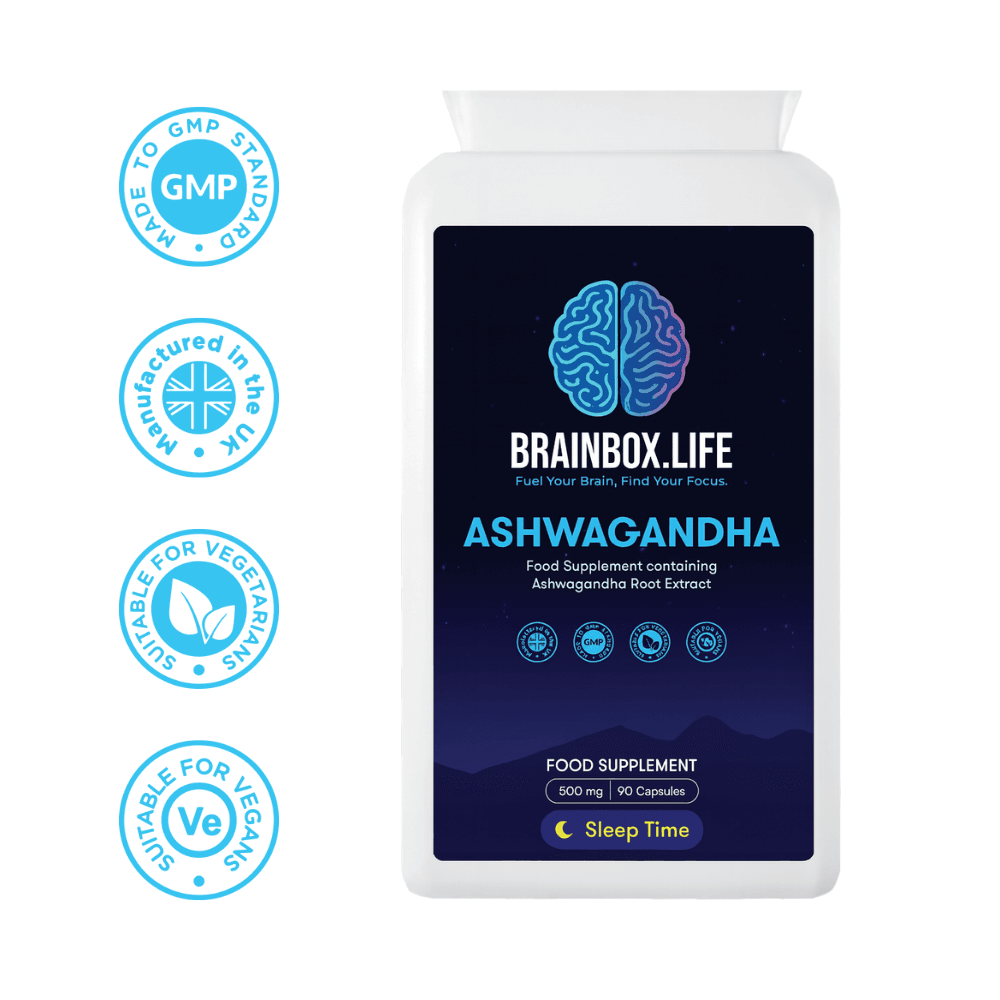 Ashwagandha KSM-66® 500mg 90 Capsules