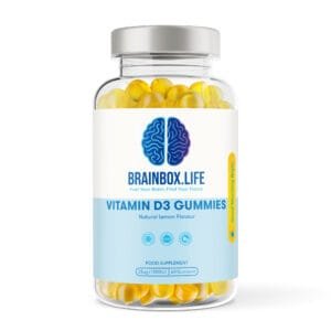 Vitamin D3 1000iu - 60 Lemon Flavour Gummies - 200ml